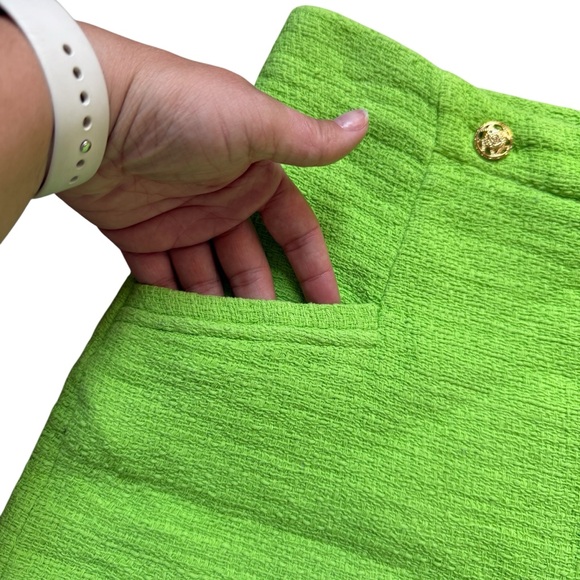 Zara Lime Sailor Shorts - Picture 7 of 11